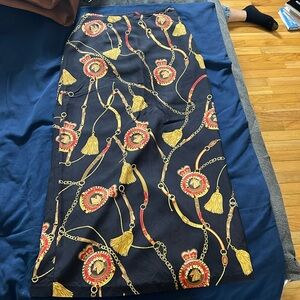 Vintage Silk Sequin Skirt